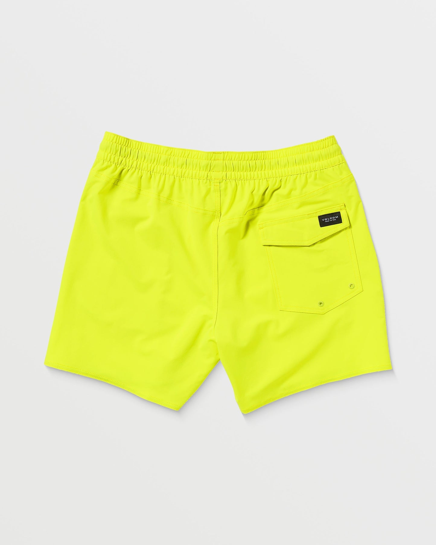 Lido Solid Trunk 16" Boardshort - TENNISBALL