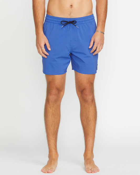 Lido Solid Trunk 16" Boardshort - ULTRAMARINE