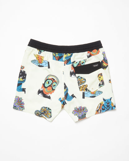 Bob Mollema Trunk 16" Boardshort - HELLBEIGE
