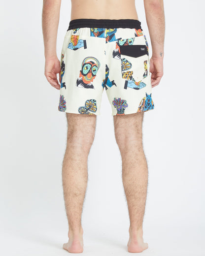 Bob Mollema Trunk 16" Boardshort - HELLBEIGE