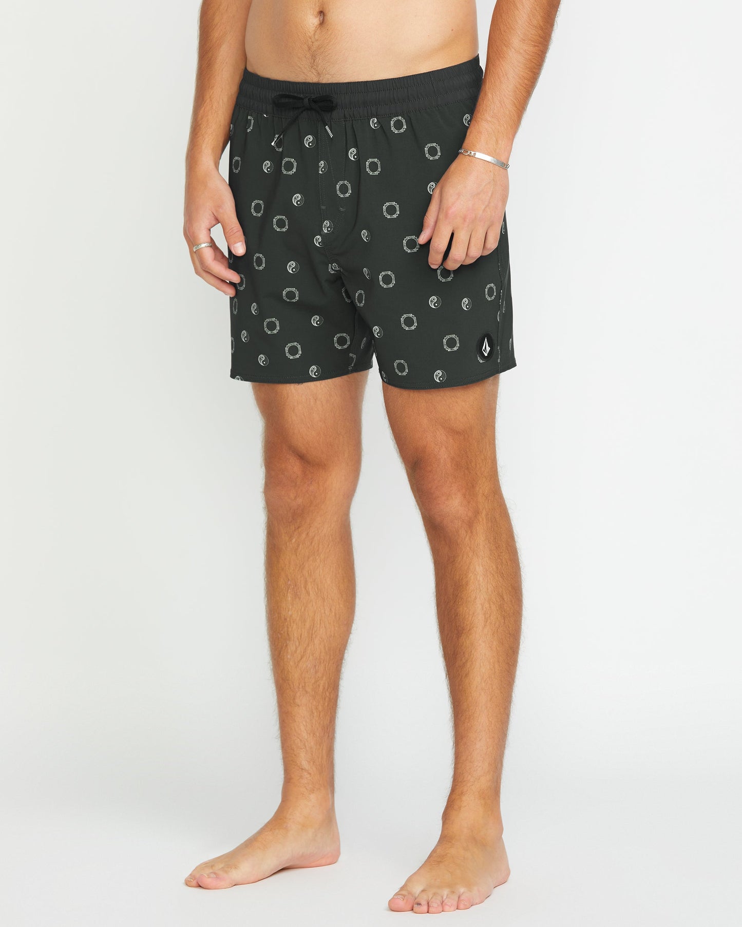 Boardshort Lido Print Trunk 16" - STEALTH