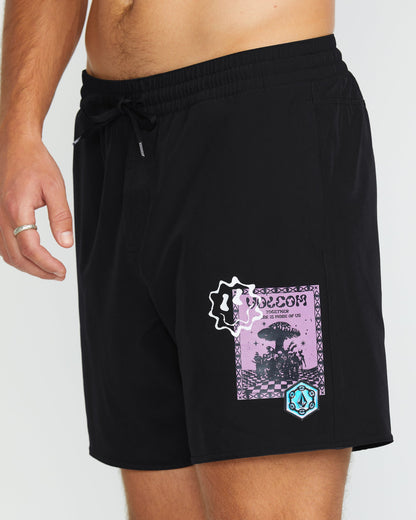 Boardshort Filip Rygalski Trunk 17" - BLACK
