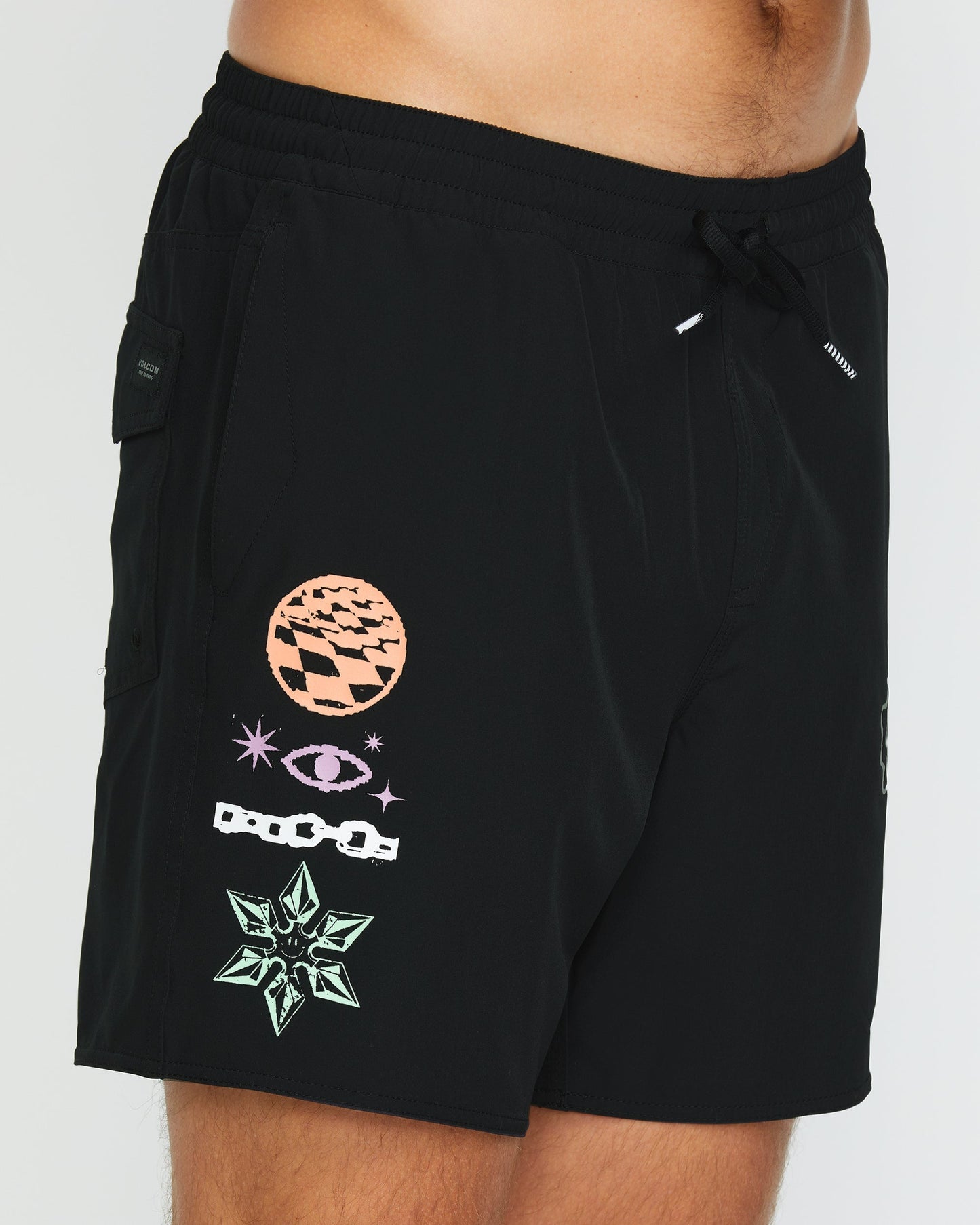 Boardshort Filip Rygalski Trunk 17" - BLACK