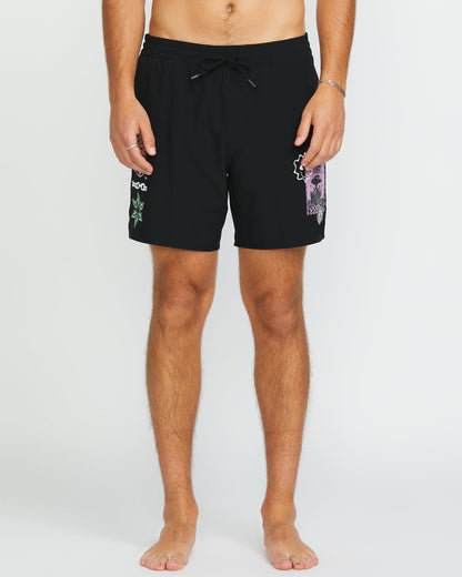 Boardshort Filip Rygalski Trunk 17" - BLACK