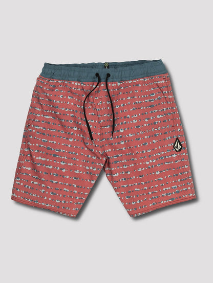 Stripe Dot Trunks 18" Boardshorts - Marineblau