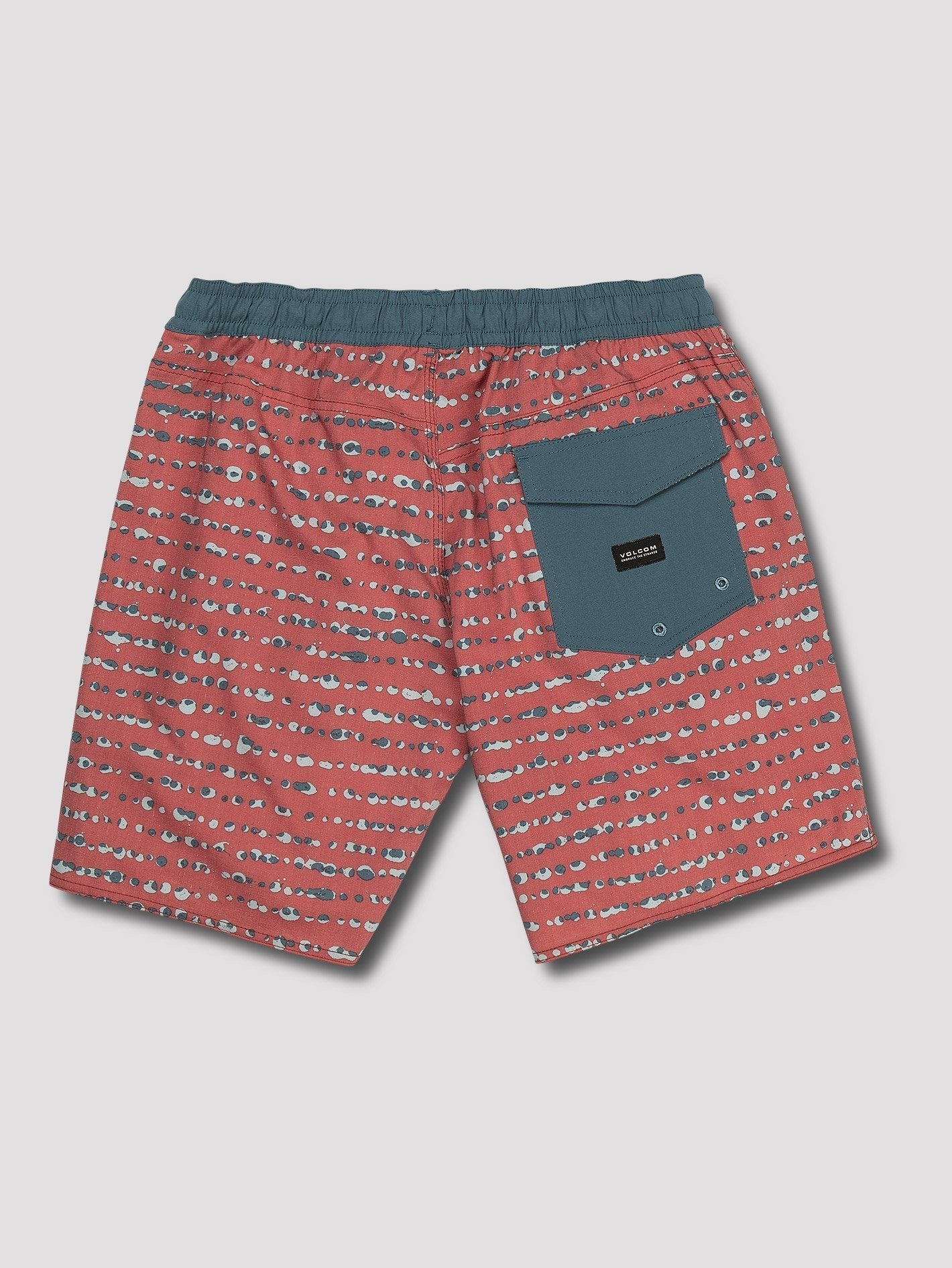 Stripe Dot Trunks 18" Boardshorts - Marineblau