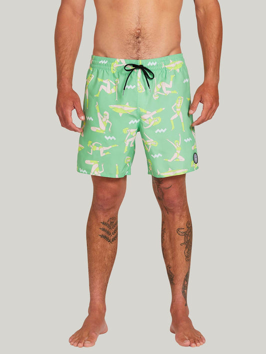 Boardshort Waschbecken oder Badehose 17" - JADE