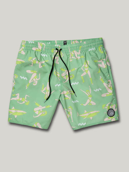 Boardshort Sink or Swim Trunk 17" - JADE