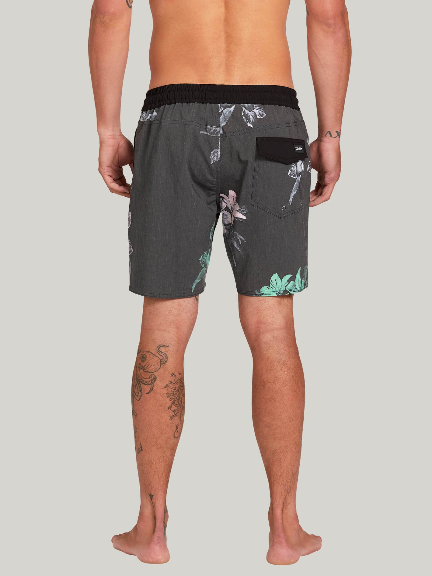 Boardshort Migration Trunk 17" - BLACK