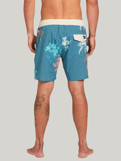 Boardshort Migration Trunk 17" - HYDRO BLUE