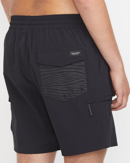 Truly Liberators 17" Boardshorts - SCHWARZ