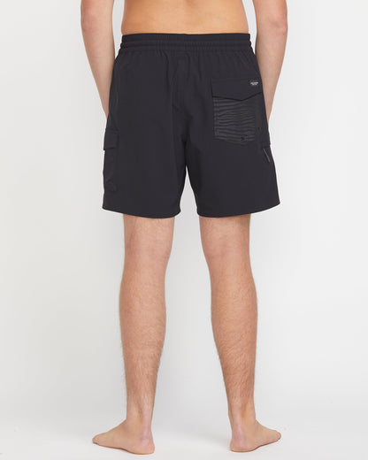 Truly Liberators 17" Boardshorts - SCHWARZ