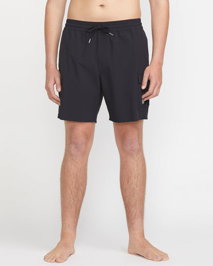 Truly Liberators 17" Boardshorts - SCHWARZ