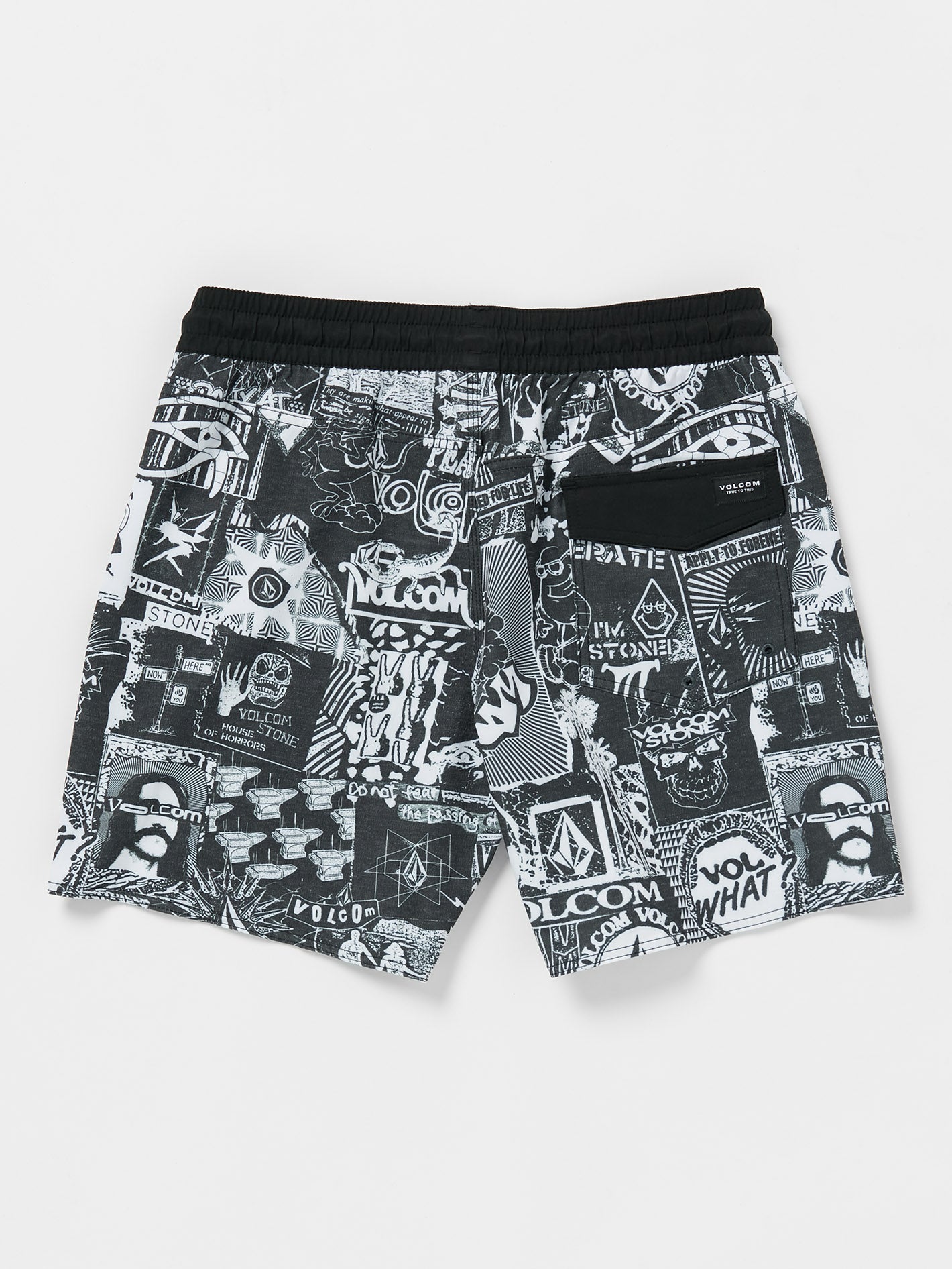 Boardshort Refute Stoney Trunk 17" - Black