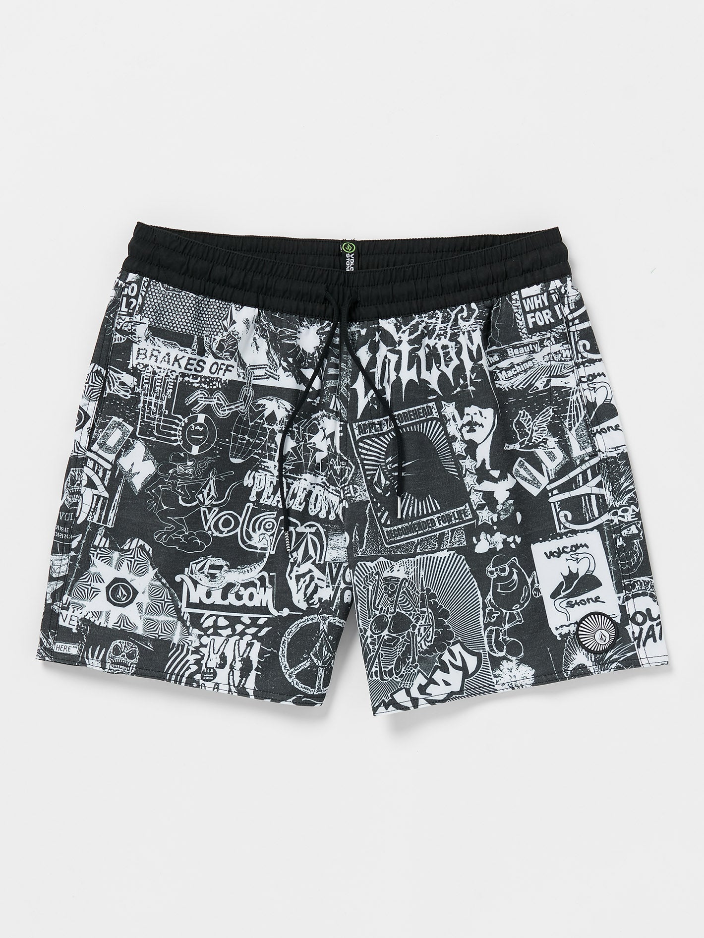 Boardshort Refute Stoney Trunk 17" - Black