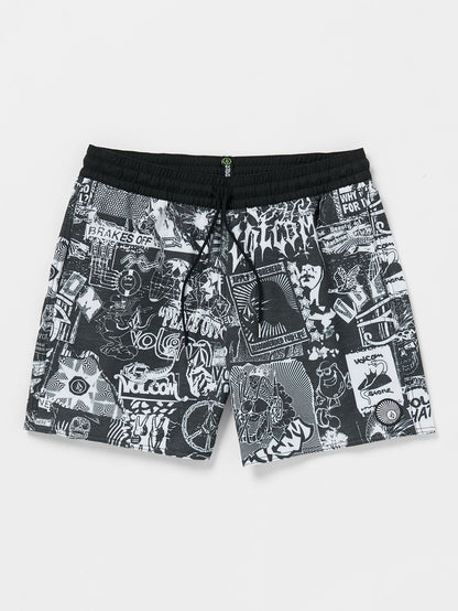 Boardshort Refute Stoney Trunk 17" - Black