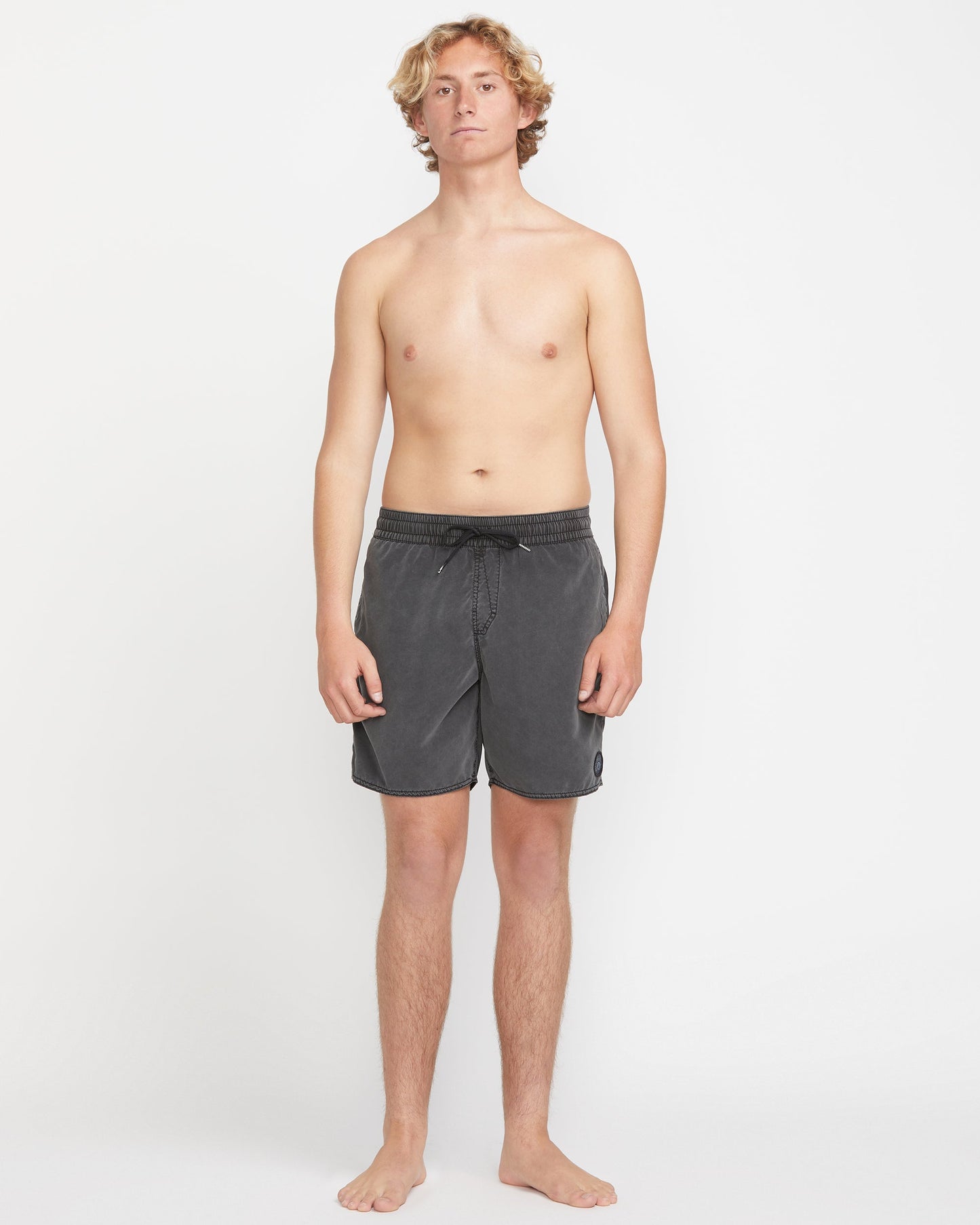 Boardshort Center Trunk 17" - BLACK