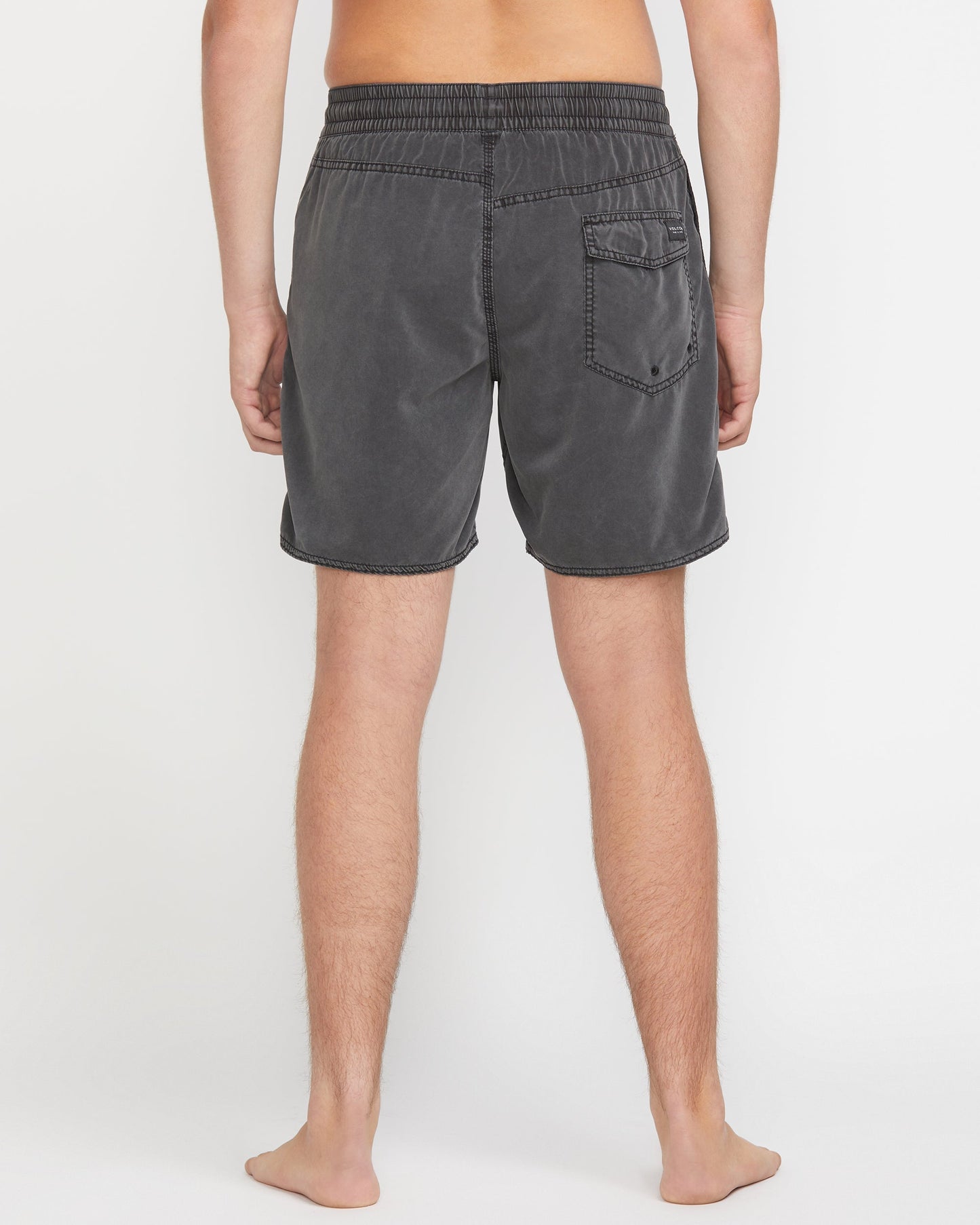 Boardshort Center Trunk 17" - BLACK