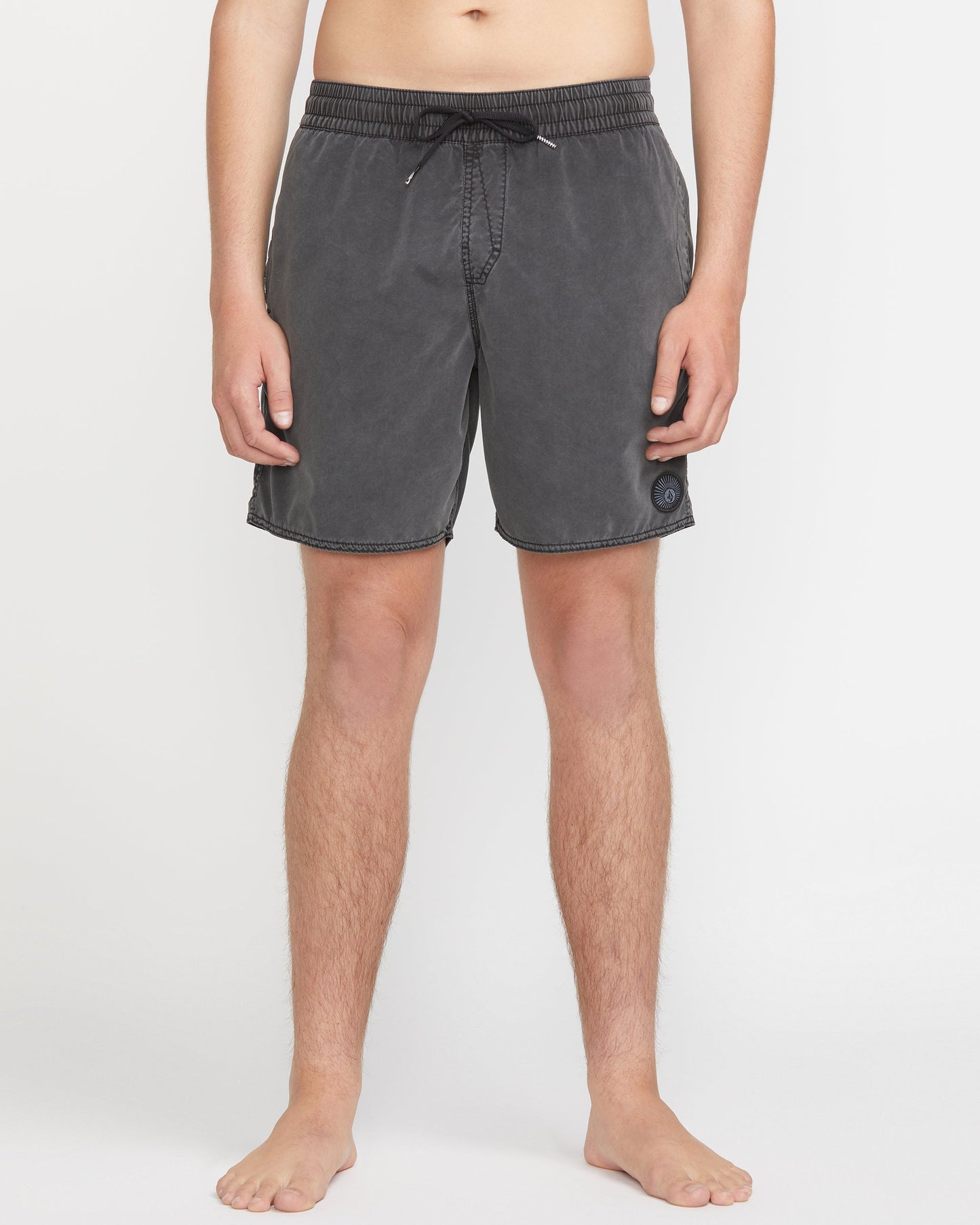 Boardshort Center Trunk 17" - BLACK