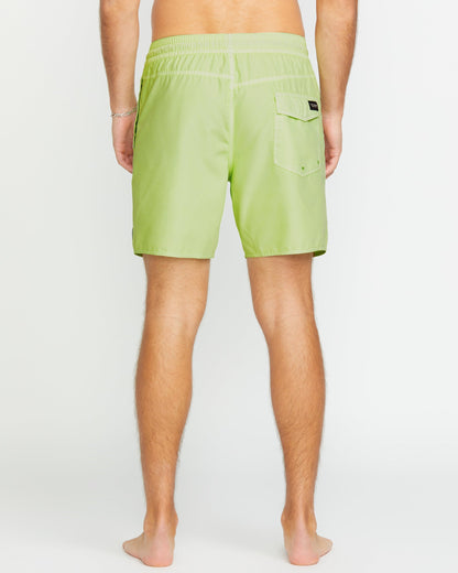 Boardshort Center Trunk 17" - MIST GREEN