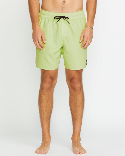 Center Trunk 17" Boardshort - MIST GREEN