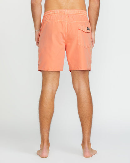 Boardshort Center Trunk 17" - PALE PEACH