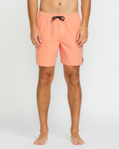 Boardshort Center Trunk 17" - PALE PEACH