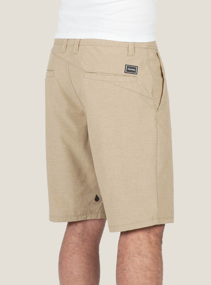 Surf N' Turf Frickin Static Hybrid Shorts - Dark Khaki