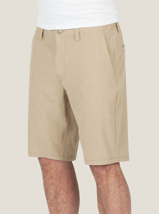 Surf N' Turf Frickin Static Hybrid Shorts - Dark Khaki
