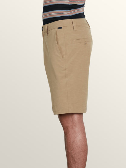 Short Hybride Frickin Surf 'N Turf Slub 20 - Sand Brown