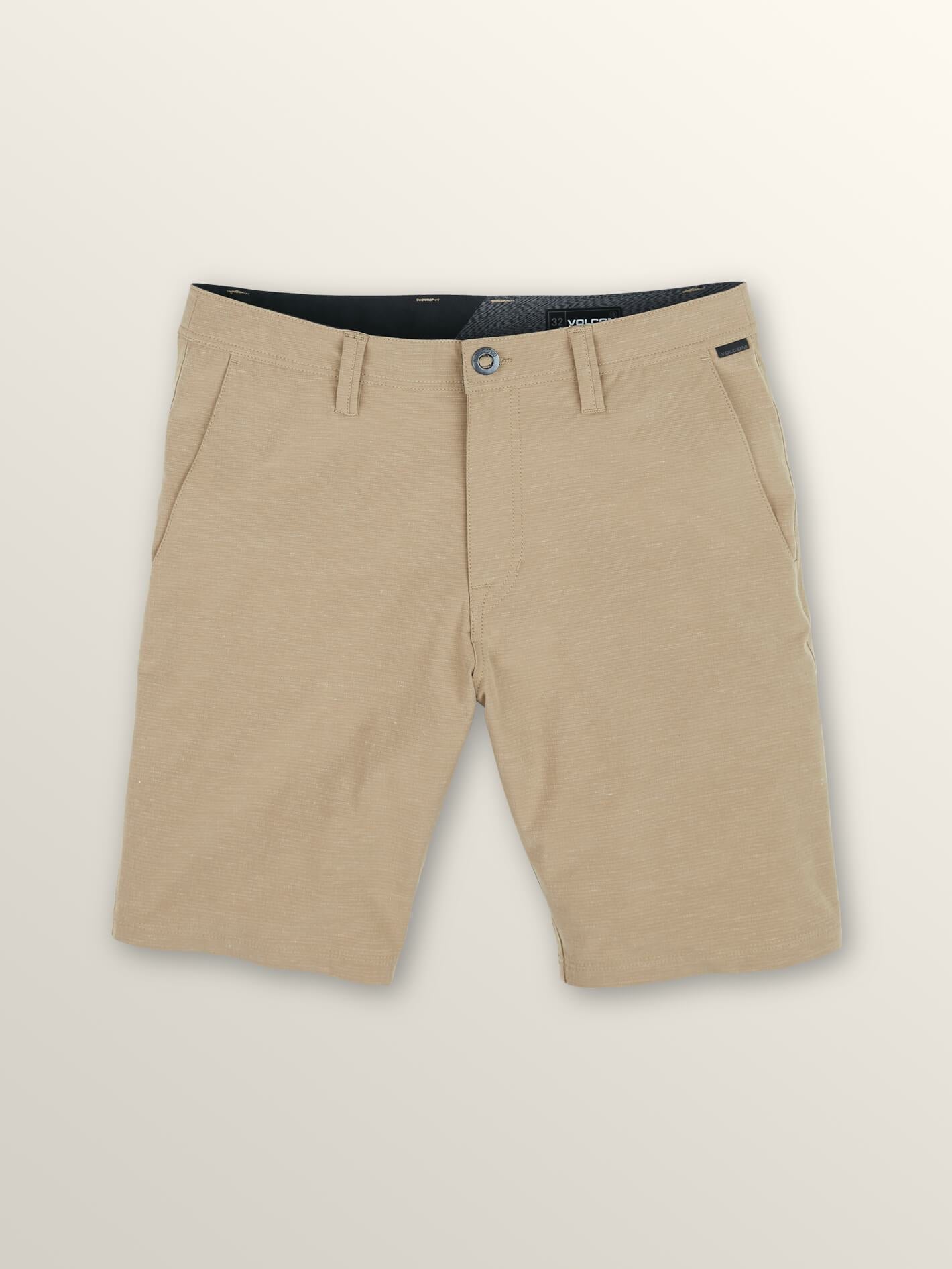 Short Hybride Frickin Surf 'N Turf Slub 20 - Sand Brown