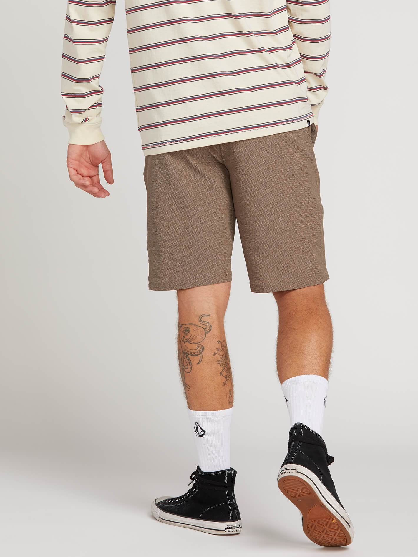 Frickin Surf &amp; Turf Dry 21" Shorts - Mushroom