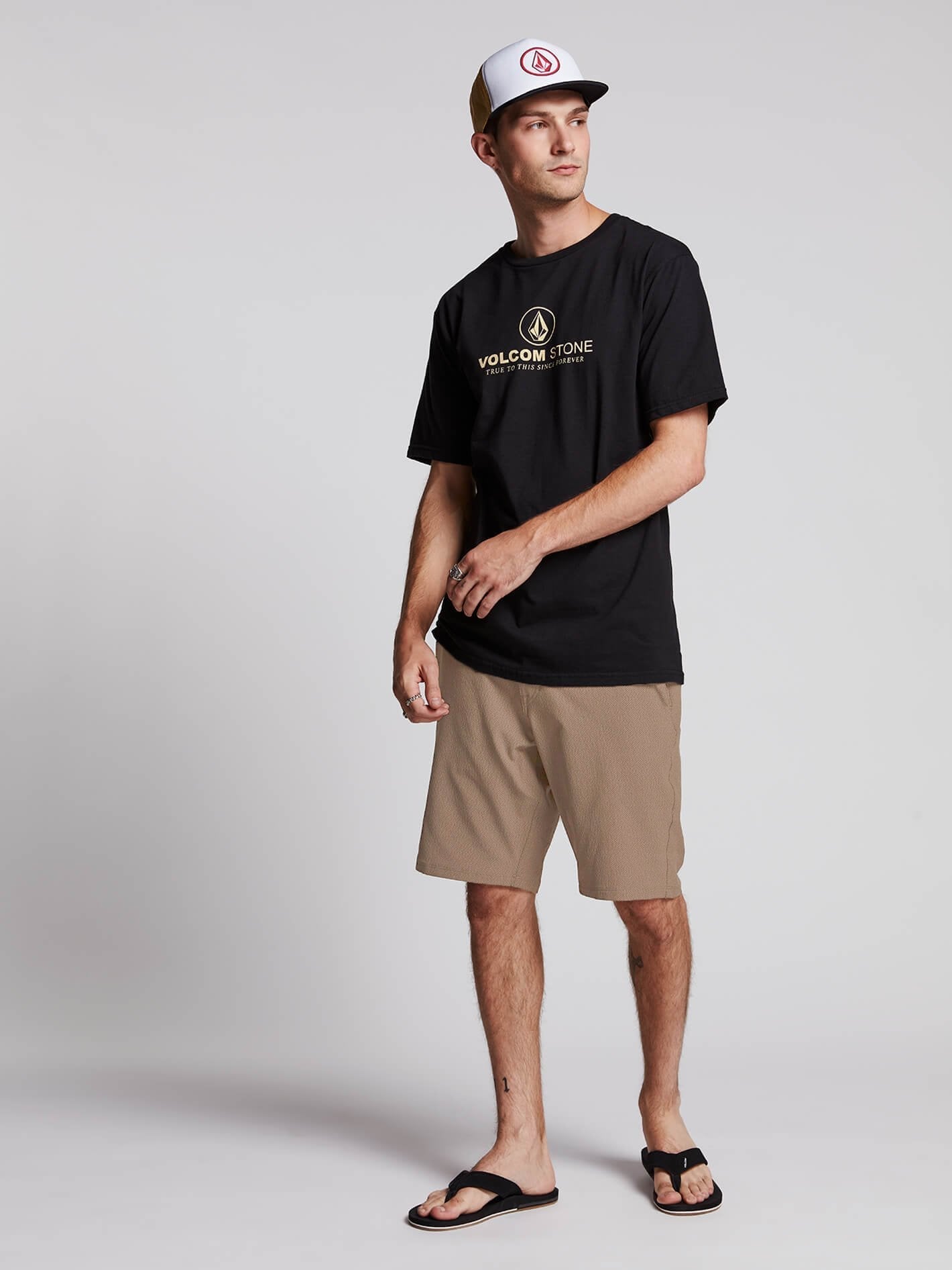 Frickin Surf &amp; Turf Dry 21" Shorts - Mushroom
