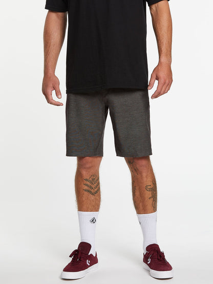 Frickin Surf'N'Turf Slub 20" Hybrid Shorts - Black