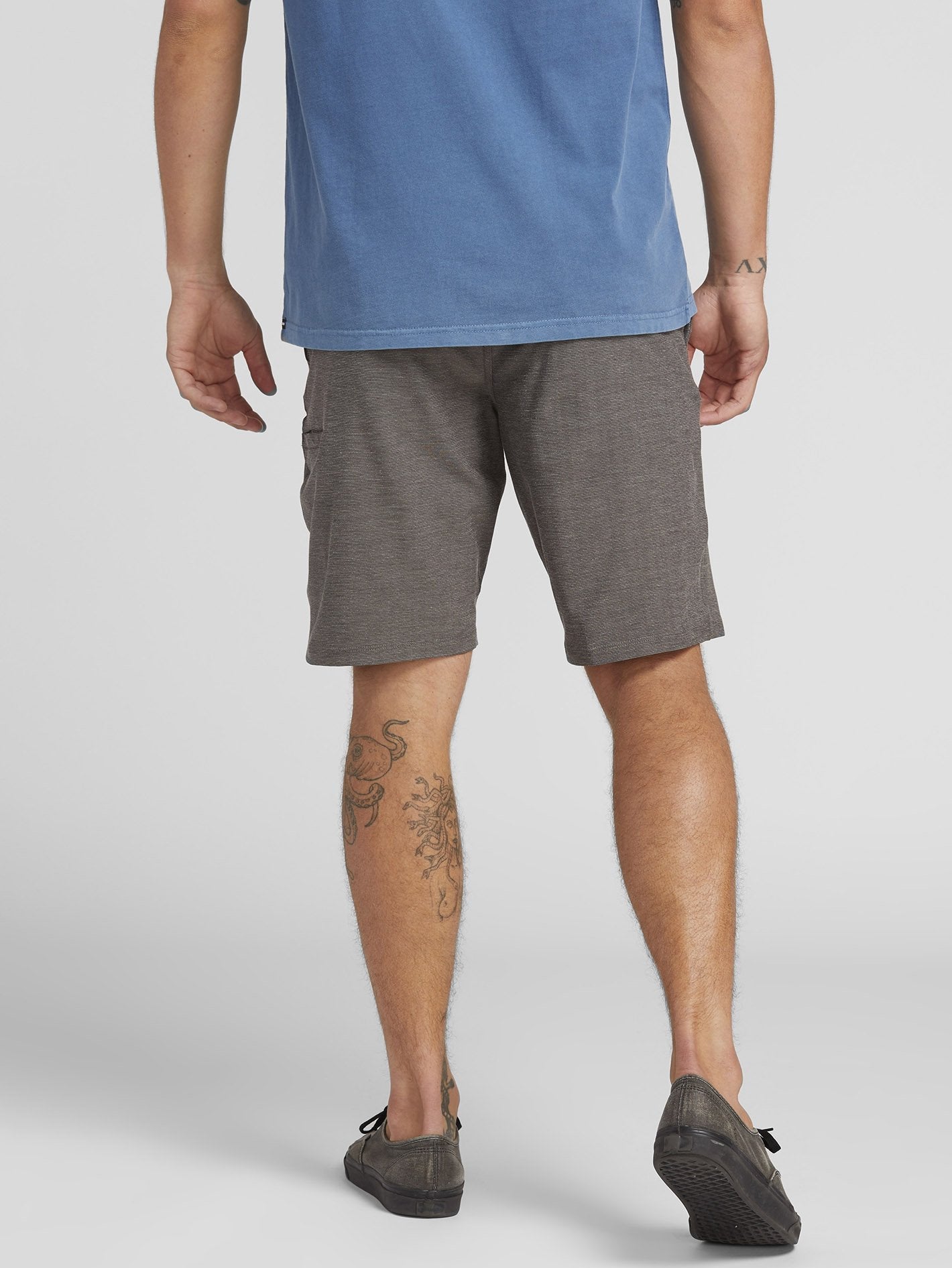 Frickin Surf'N'Turf Slub 20" Hybrid Shorts - Black