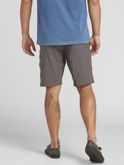 Frickin Surf'N'Turf Slub 20" Hybrid Shorts - Black