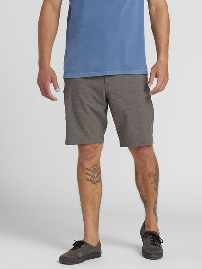 Frickin Surf'N'Turf Slub 20" Hybrid Shorts - Black