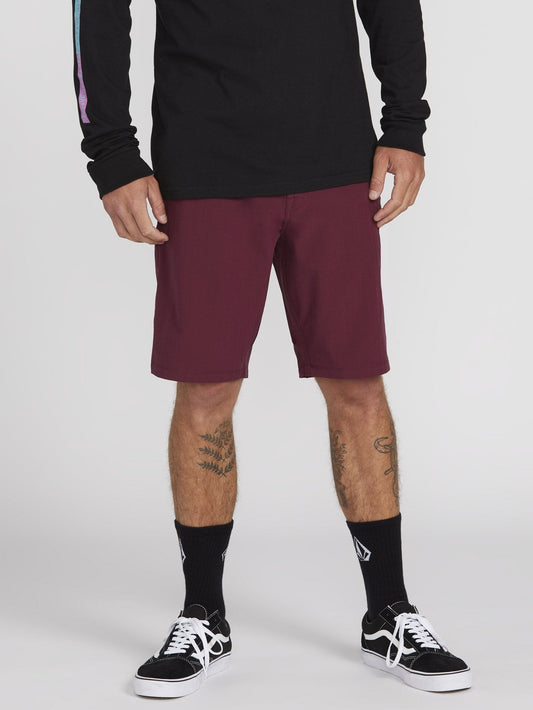 Frickin Surf'n'Turf Slub 20" Hybrid Shorts - PINOT