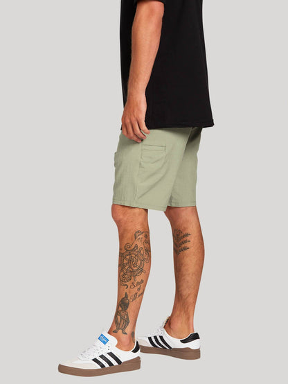Frickin Surf N' Turf Slub Boardshorts - SEAGRASS GREEN