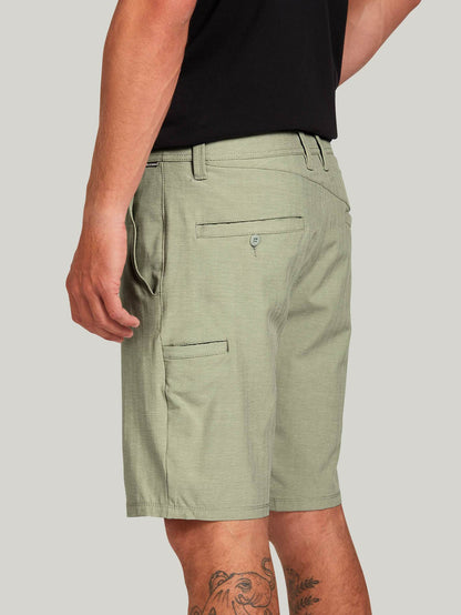 Frickin Surf N' Turf Slub Boardshorts - SEAGRASS GREEN