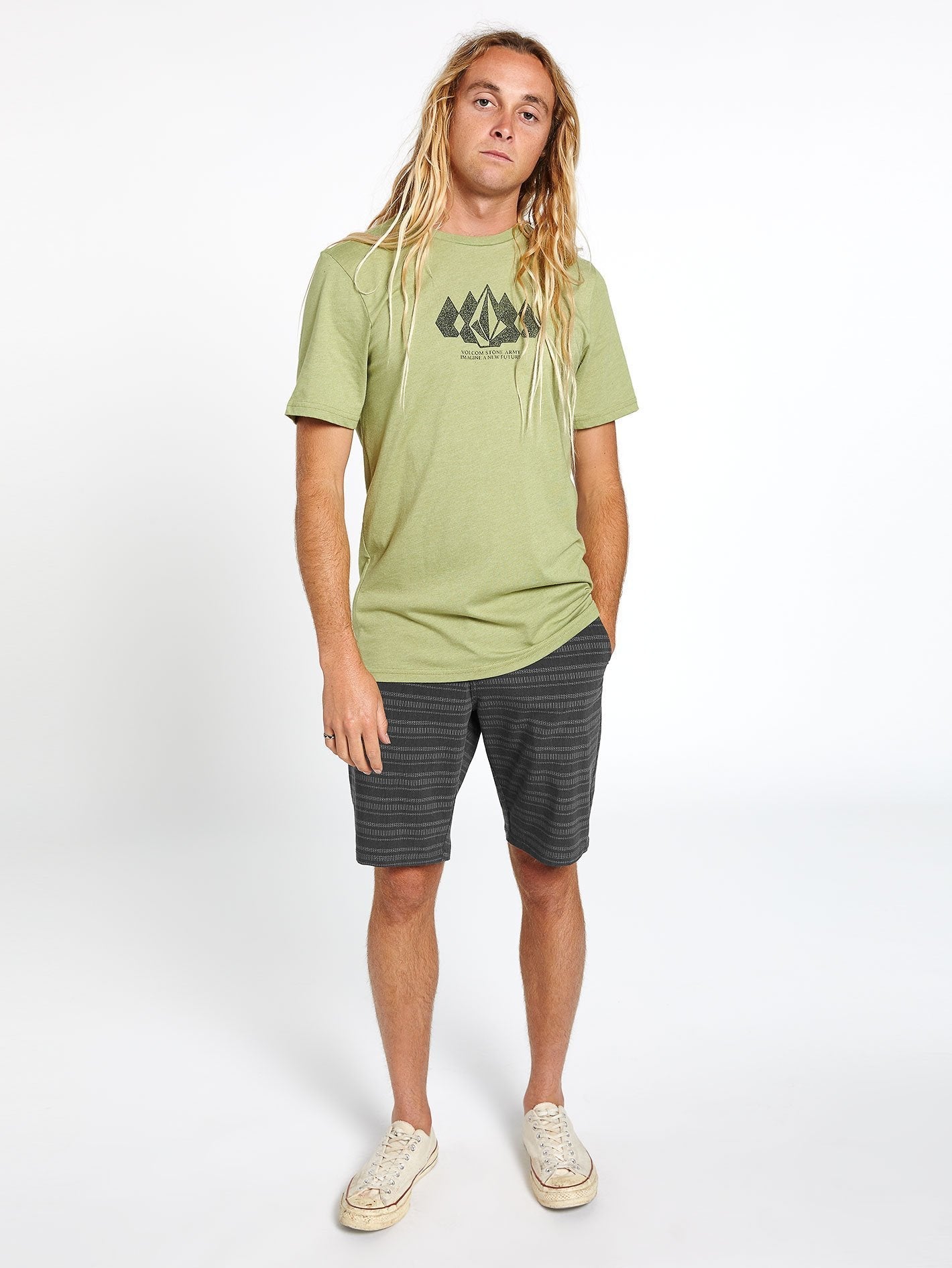 Short Hybride Frickin Surf'n'Turf Mix 20" - BLACK
