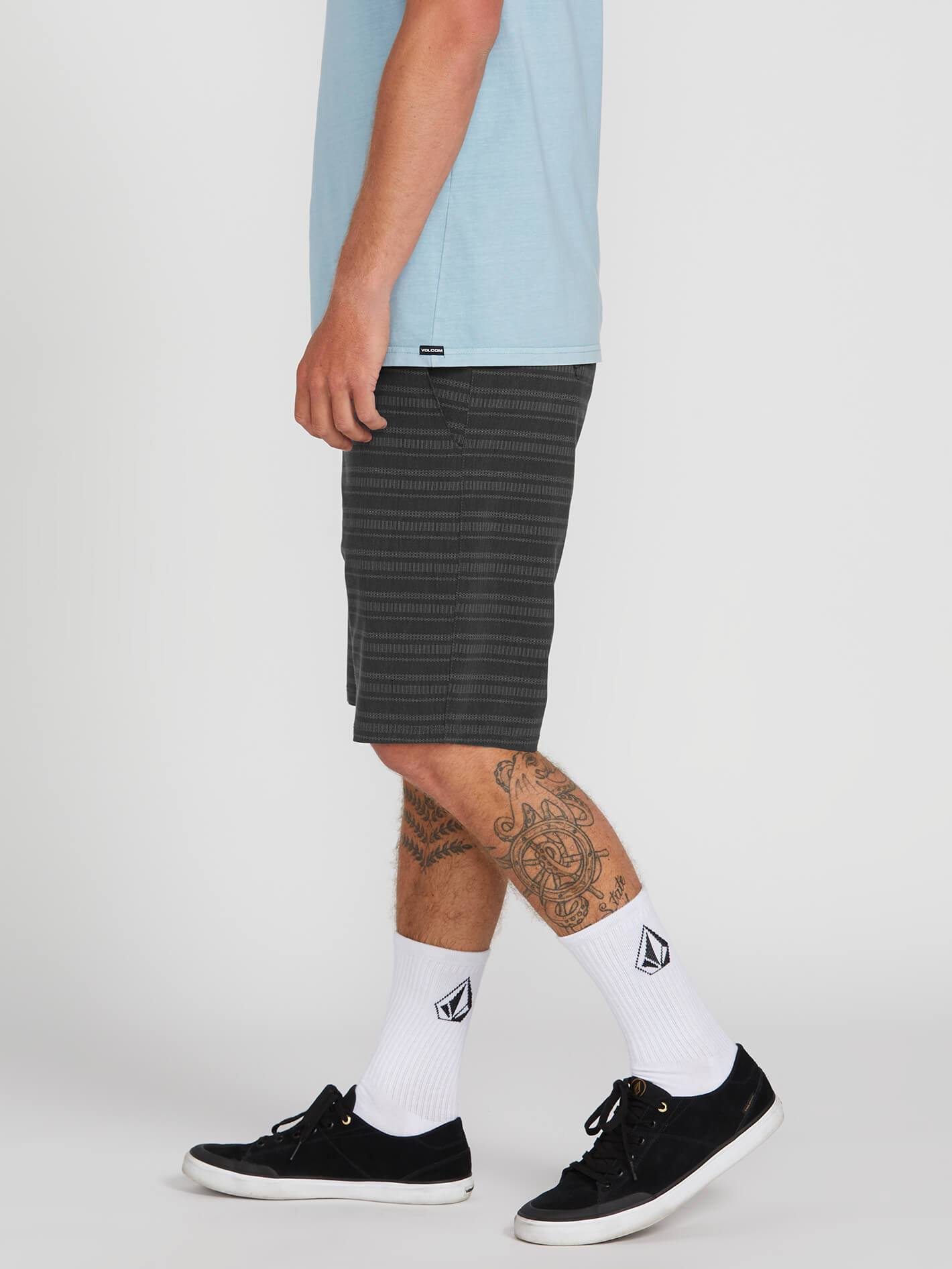 Short Hybride Frickin Surf'n'Turf Mix 20" - BLACK