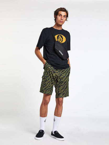 Hybrid Surf'n'Turf Dry Cargo Shorts 21" - ARMEEGRÜN-KOMBINATION