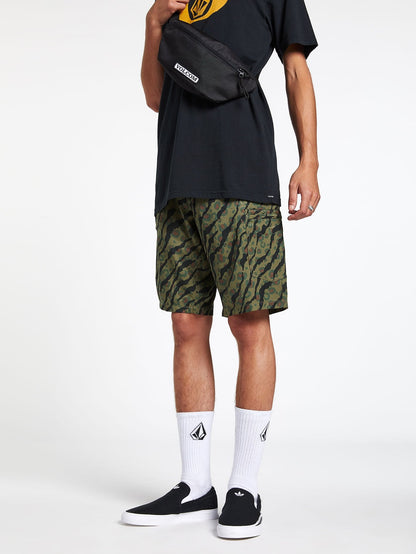 Hybrid Surf'n'Turf Dry Cargo Shorts 21" - ARMEEGRÜN-KOMBINATION