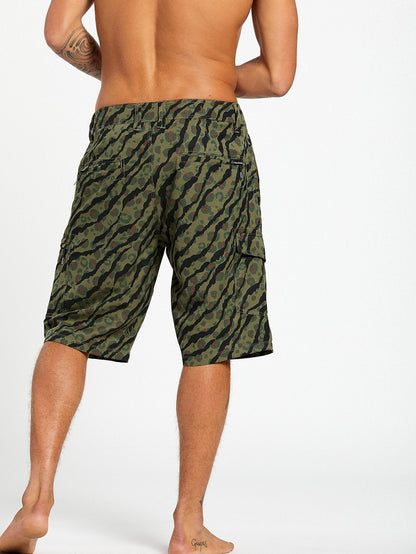 Hybrid Surf'n'Turf Dry Cargo Shorts 21" - ARMEEGRÜN-KOMBINATION