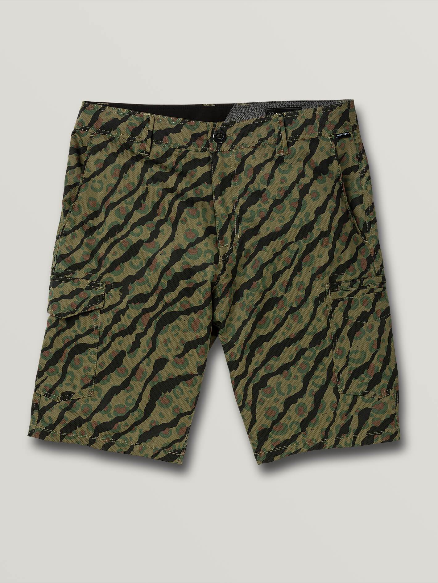Hybrid Surf'n'Turf Dry Cargo Shorts 21" - ARMEEGRÜN-KOMBINATION