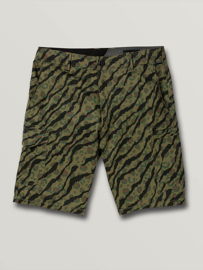 Hybrid Surf'n'Turf Dry Cargo Shorts 21" - ARMEEGRÜN-KOMBINATION