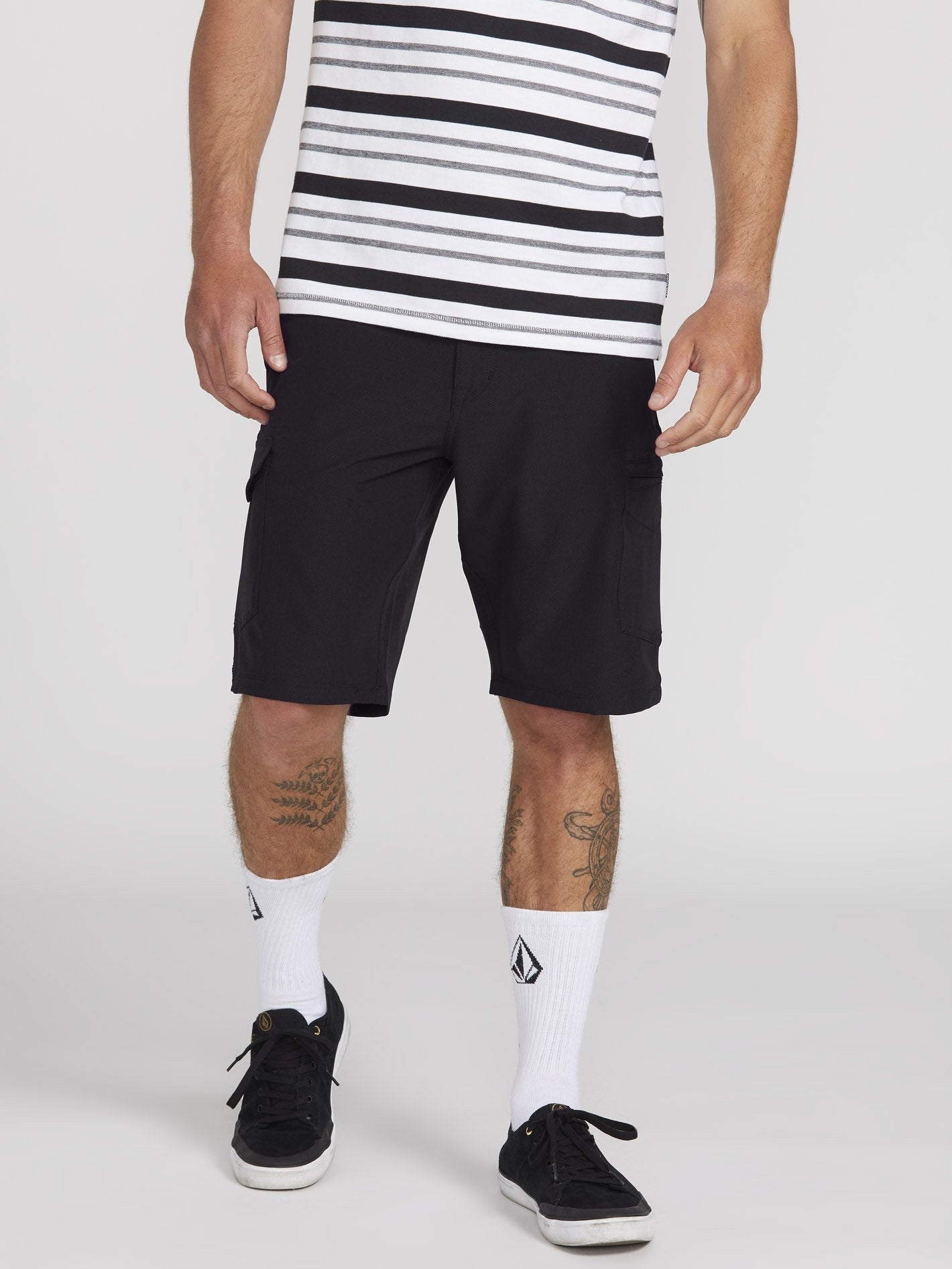 Surf'N'Turf Dry Cargo 21" Hybrid Shorts - Schwarz