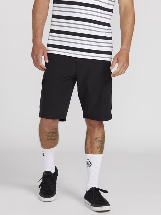 Surf'N'Turf Dry Cargo 21" Hybrid Shorts - Schwarz