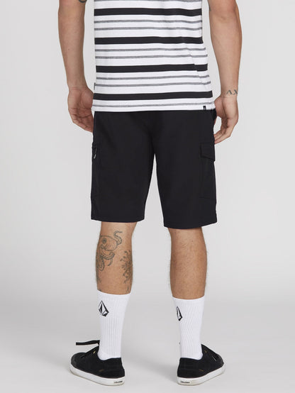 Surf'N'Turf Dry Cargo 21" Hybrid Shorts - Schwarz